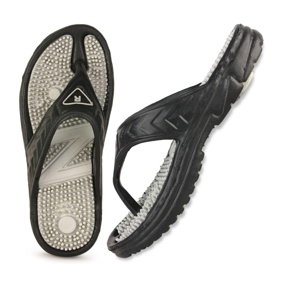 Monex Stylist Grey Slipper For Men