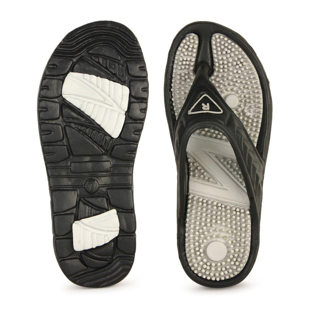 Monex Stylist Grey Slipper For Men