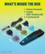 Bombay Shaving Company Power Play Next Trimmer, Self sharpening blades, Trimmer for Men - 130g Blue