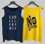 LAGAV Men's Cotton Vests Yellow Nevy Blue Combo 2 underwear pack 2 innerwear gym sando ganji stylish tank