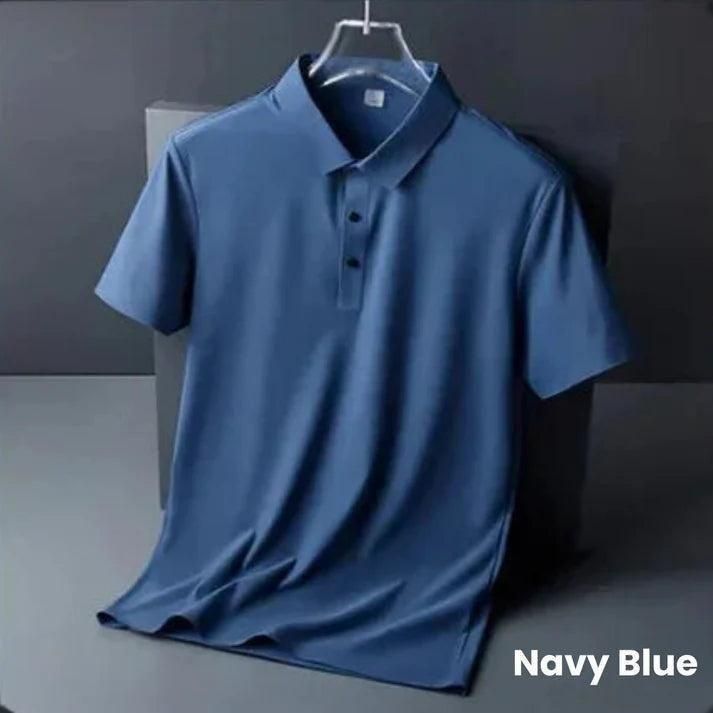 Poly Matte Solid Half Sleeves Mens Polo T-Shirt Pack Of 3 