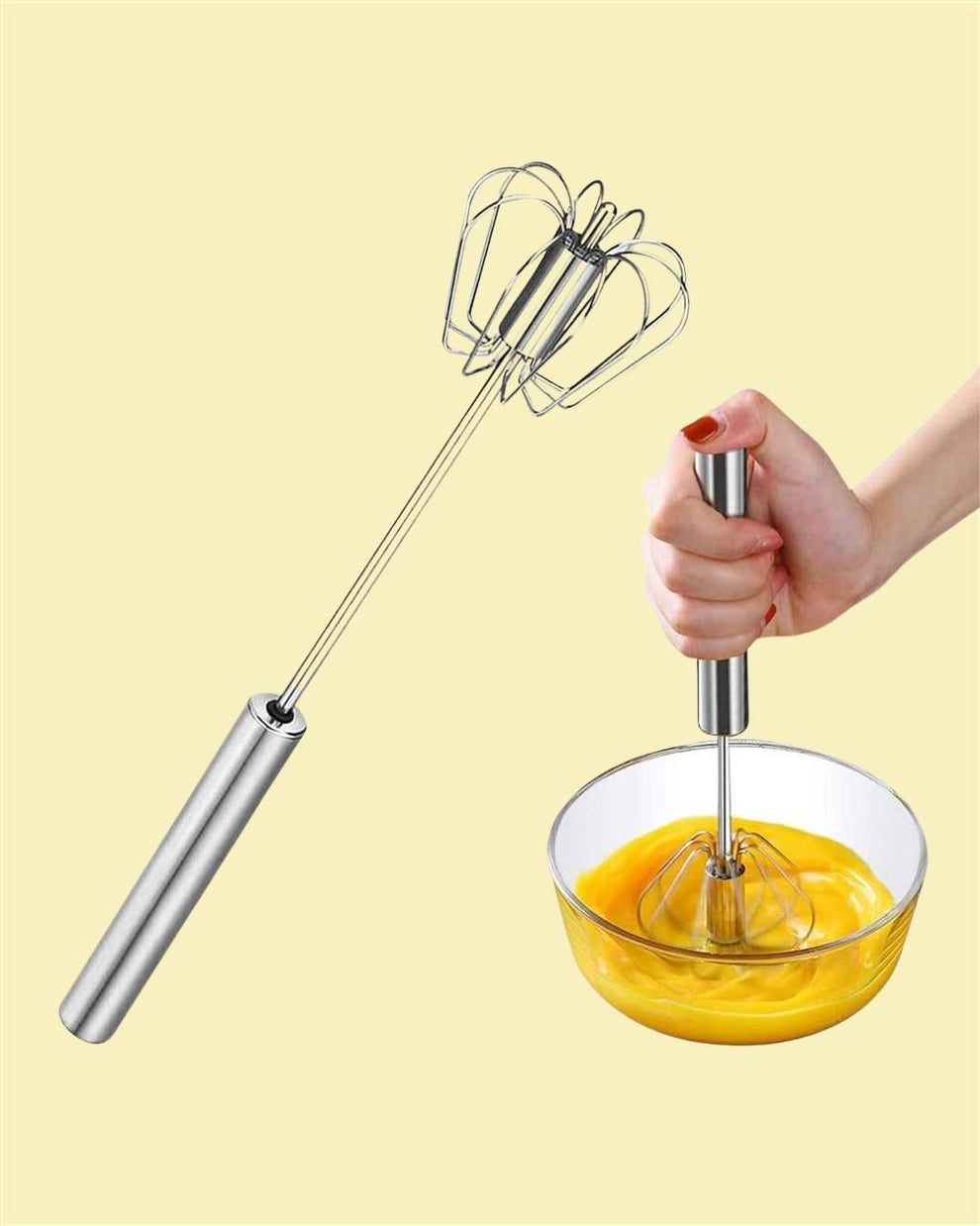Manual Kitchen Hand Whisk Mixer 