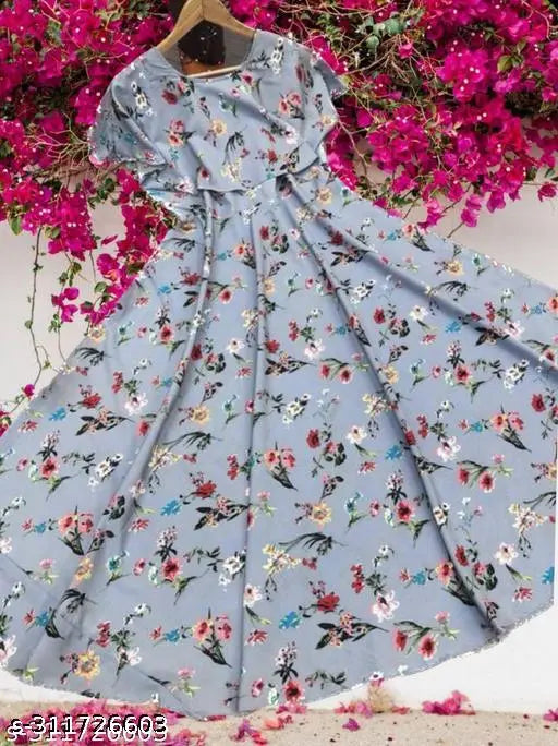 Polyster/Crepe fabric-kurtis