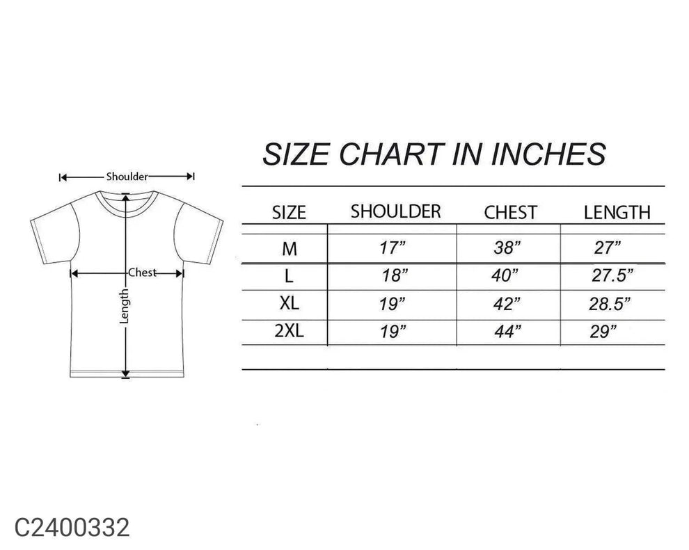 Plane Matty Solid Half Sleeves Mens Polo neck T-Shirt Pack Of 5 