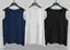 Fastcolor Men's Lemon Yellow Gym vests Pack 3