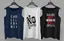 Fastcolor Men's Lemon Yellow Gym vests Pack 3